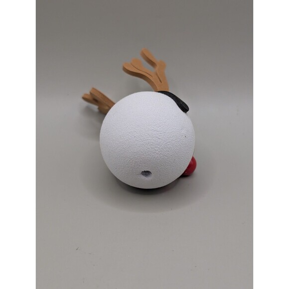 VTG Christmas Reindeer Jack in the Box Restaurant Antenna Topper Ball Collector - Picture 3 of 3